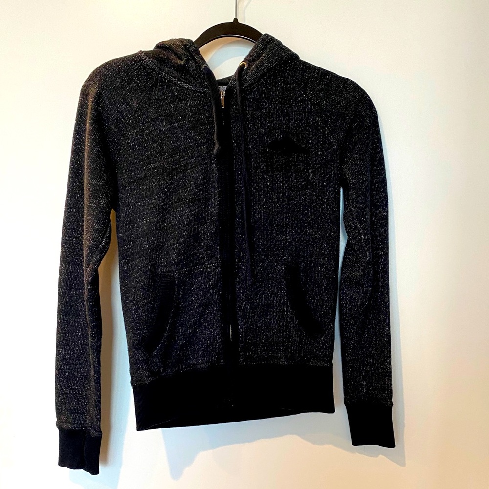 Salt and pepper Roots hoodie in size XXS
